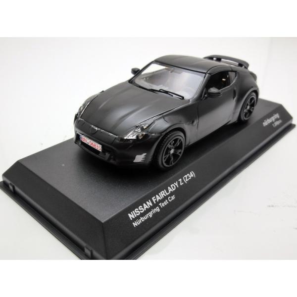 1/43 京商 ミニカー 日産 フェアレディZ ニュルブルクリンク テストカー 黒 NISSAN FAIRLADY Z(Z34)  Nurburgring Test car (Black) /【Buyee】