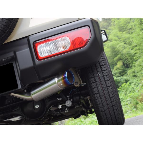 期間限定！ステッカープレゼント】ジムニー JB64W マフラー 決戦 TITAN 