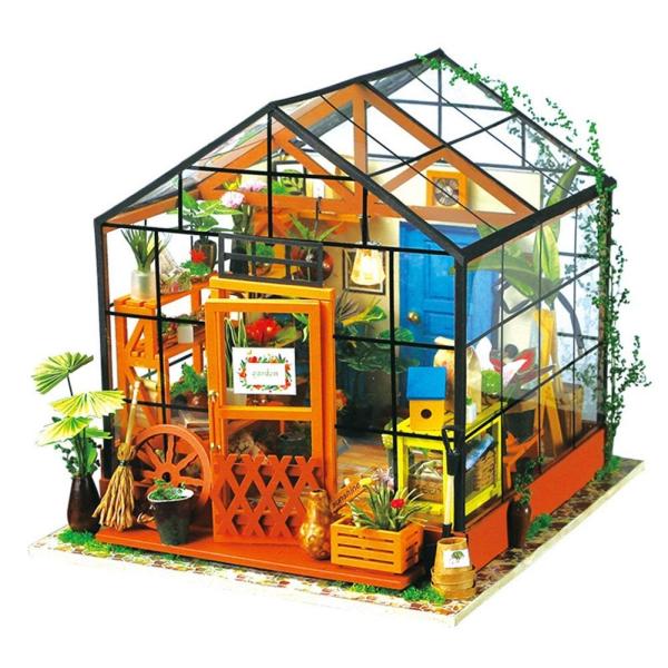 ミニチュア　ドールハウス　ライト　　　　　「雑貨屋さん」 ドールハウス ミニチュア 手作りキットセット おしゃれなお店 LED