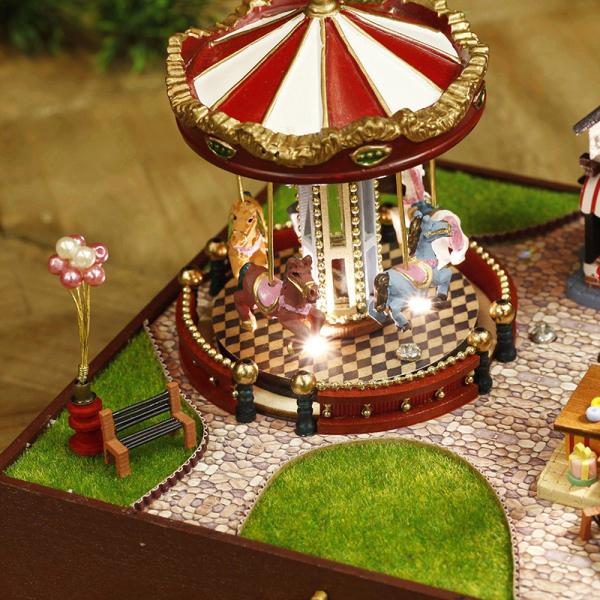 ドールハウス ミニチュア 手作りキット 遊園地 テーマパーク
