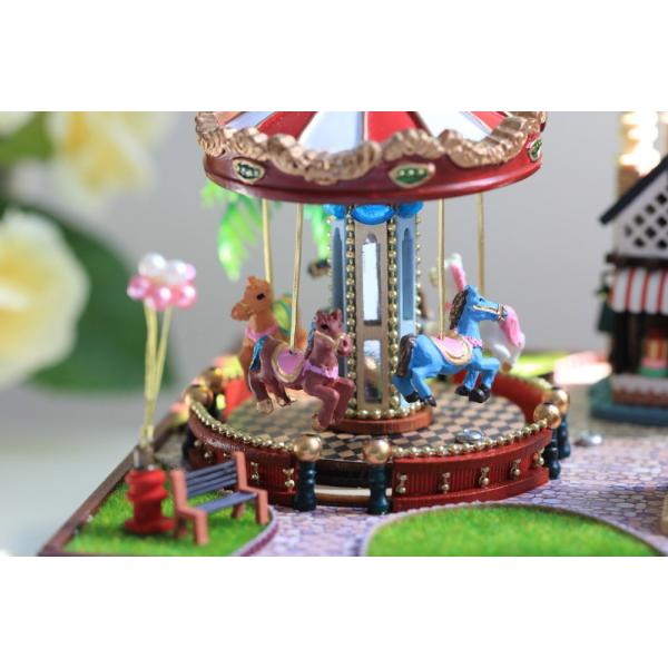 ドールハウス ミニチュア 手作りキット 遊園地 テーマパーク