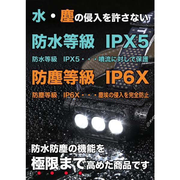 ヘッドライト 充電式 LED ヘッドランプ 釣り 登山 最強ルーメン アウトドア キャンプ 登山 センサー LEDヘッドライト /【Buyee】