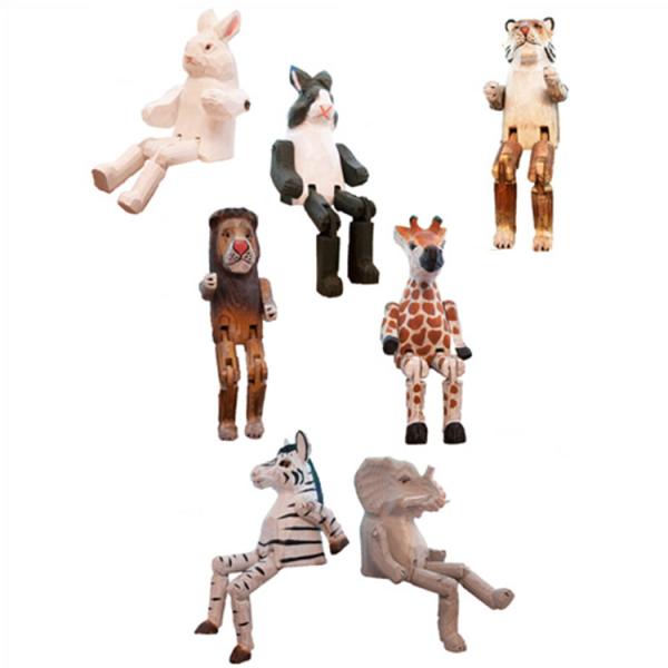 ウッドアニマルトイWOOD ANIMAL TOY メルクロス木オブジェ置物置き物