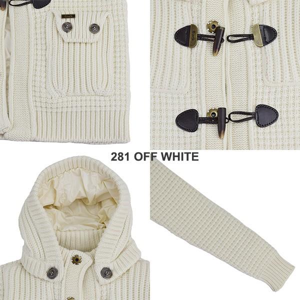 ★BARK★ニットコート Bark バーク ニットダッフルコート 裏地ナイロン付き 72B8005
