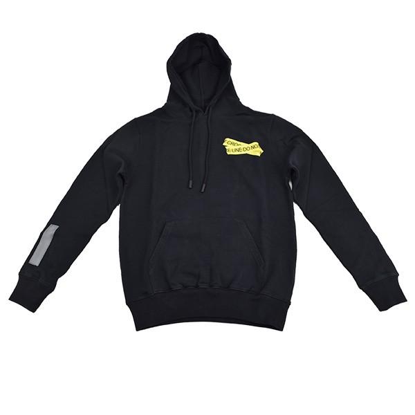 OFF-WHITE オフホワイト FIRETAPE HOODIE BLACK BLACK YELLOW パーカー/ブラック/  OMBB029S18003024 1060 MEN /【Buyee】 Buyee - Japanese Proxy Service | Buy  from Japan! bot-online