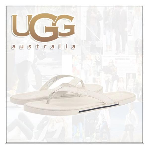 UGG Australia アグオーストラリア(メンズ) レザービーチサンダル