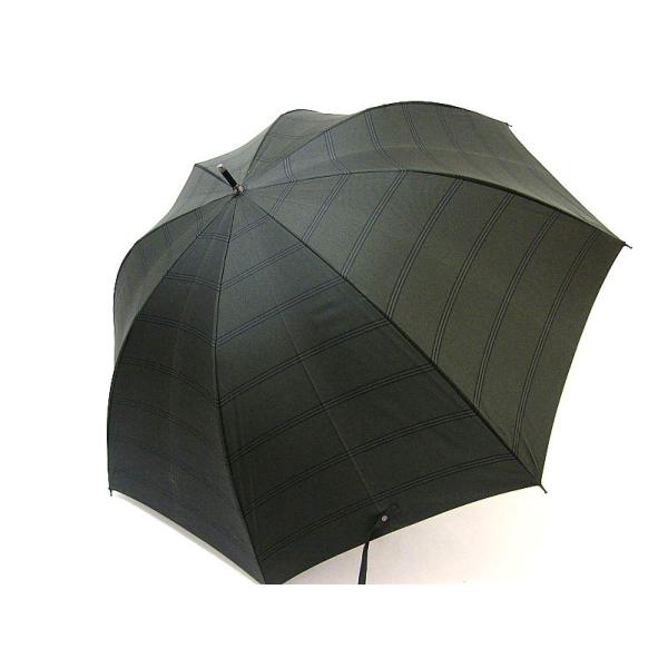 バーバリーBURBERRY 傘ボーダー柄雨傘アンブレラメンズ男性正規品新品