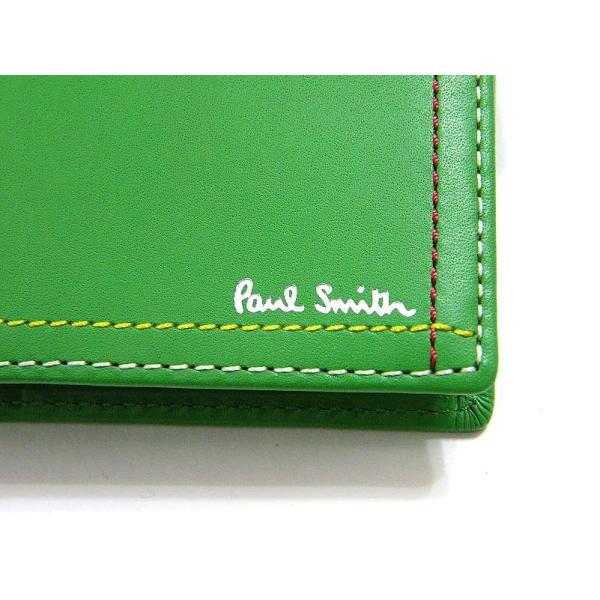 ポールスミス Paul Smith 手帳 牛革 レザー システム ミニサイズ