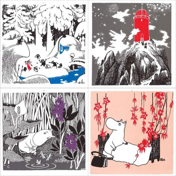 Moomin ムーミン原画 壁掛けカレンダー (2016年/カラー/30×30cm