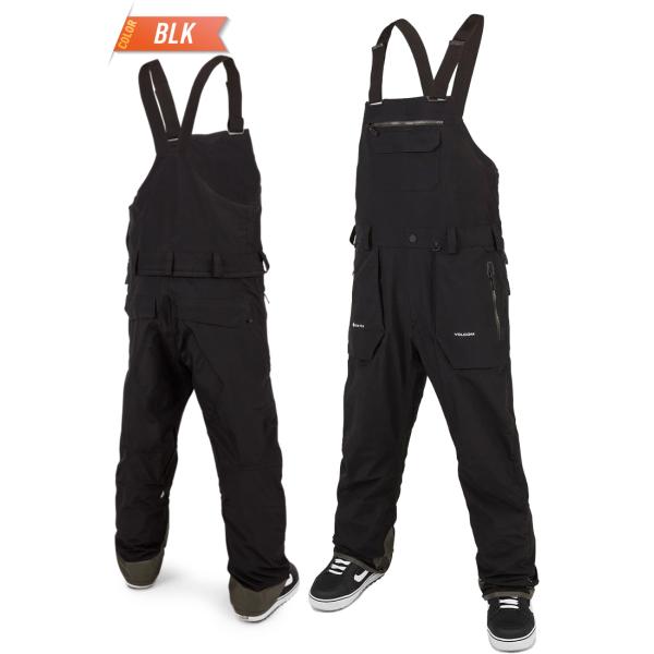 値下げしました！ARMADA GORE-TEXブラックオーバーオールスキーウェア 23-24 VOLCOM ボルコム RAIN GORE-TEX BIB OVERALL レイン