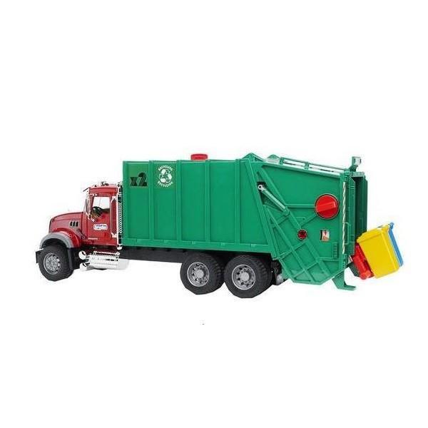 ブルーダー bruder MACK ごみ収集車 BR02812 車 ミニカー 人形