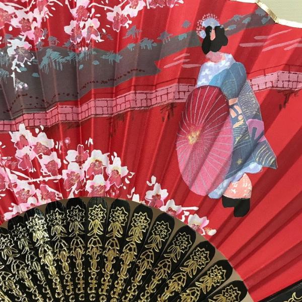 扇子 飾り扇子 京扇子 外国人向け ギフト プレゼントお土産 7寸