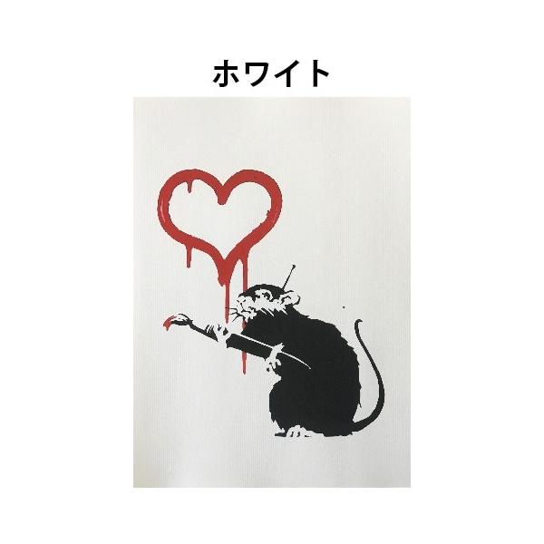 バンクシー BANKSY Love Rat ラブラット デザインポスター アート A3サイズ 2タイプ /【Buyee】
