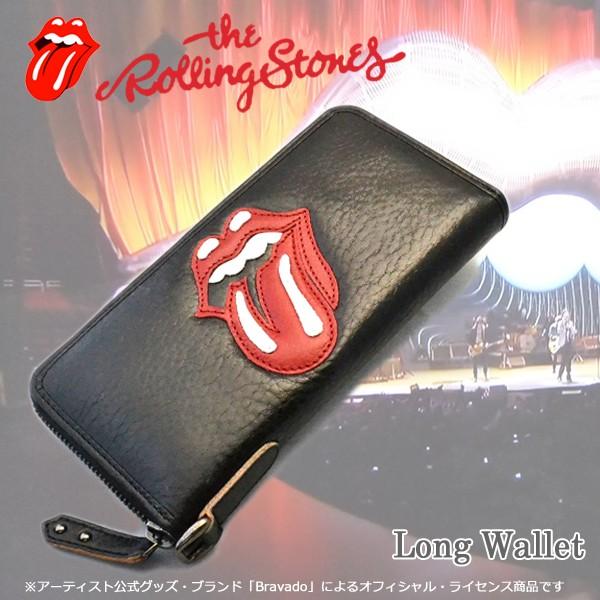 The Rolling Stones/ローリングストーンズ 長財布 ラウンドザ 