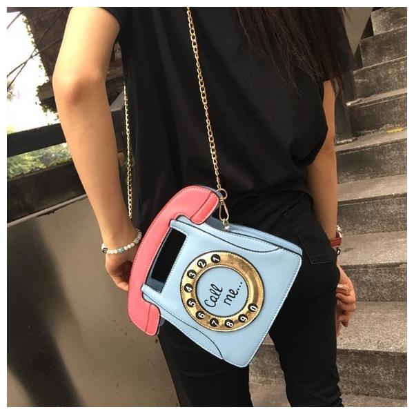 テレフォンバッグ ショルダーバッグ 黒電話 telephone bag 黒 テレフォンバッグ ショルダーバッグ 黒電話 telephone bag 黒