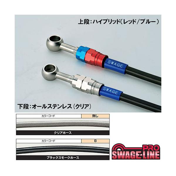 ファッションボディ スウェッジラインプロ CBR600RR フロントブレーキホースキット