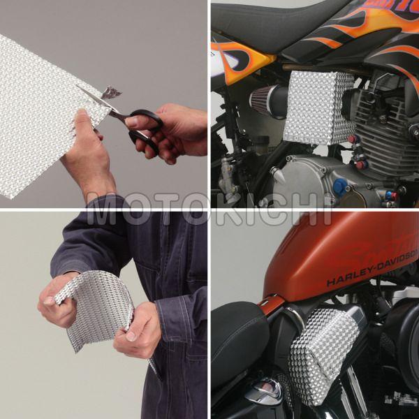 デイトナ DAYTONA 75852 汎用遮熱プレート(アルミ製) エンジン