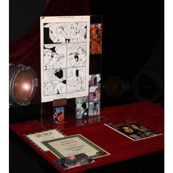 The X-Files サイン入りフレーム　記念品　グッズ The X-Files サイン入りフレーム 記念品 グッズ