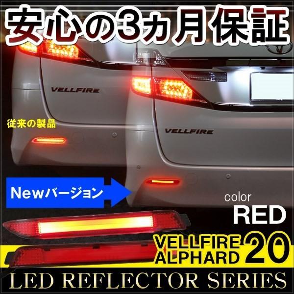 ヴェルファイア 20系 アルファード 20系 前期 後期 LED リフレクター