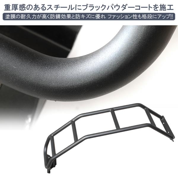 RAV4 カスタム 50系 PHV リアラダー スチール製 バックドアラダー