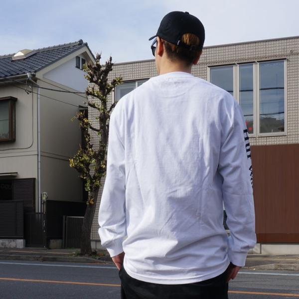 HUF ハフ ロンT DOMESTIC L/S Tee Tシャツ 長袖 ホワイト 白 WHITE