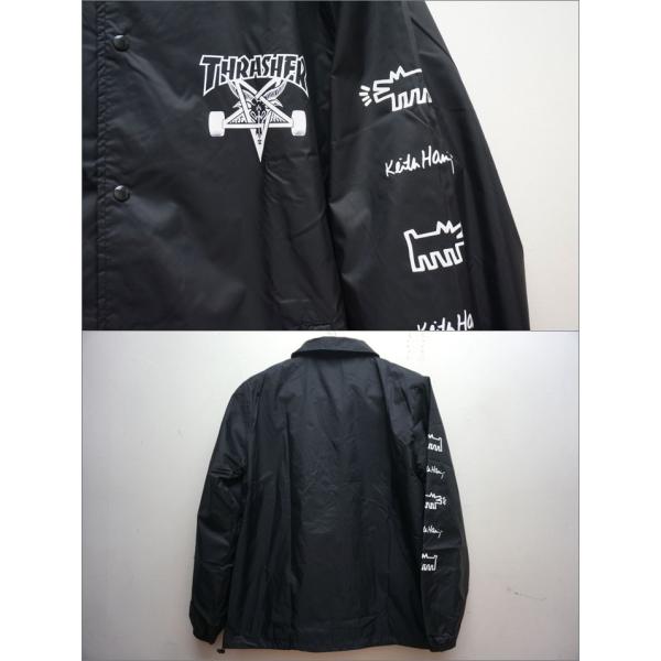 THRASHER スラッシャー コーチジャケット KEITH HARING COACH JACKET