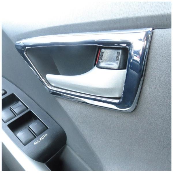 プリウス 30系 前期 後期 メッキ パーツ ドア ベゼル カバー