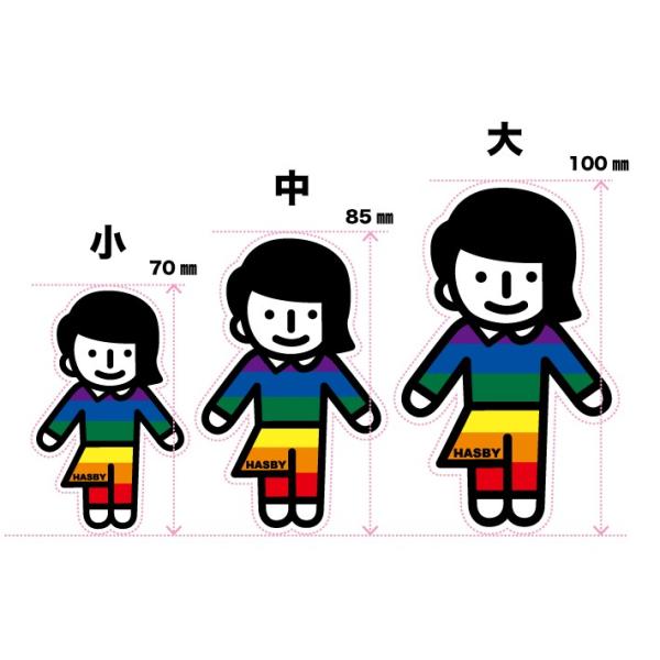 lgbt トップ トイレ ステッカー