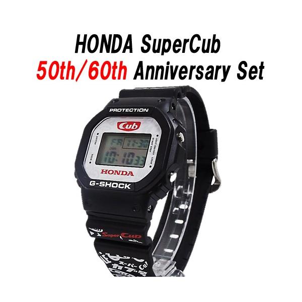 通販企業 G-SHOCKDW-5600E-1 HONDAスーパーカブ60周年限定コラボ - 時計
