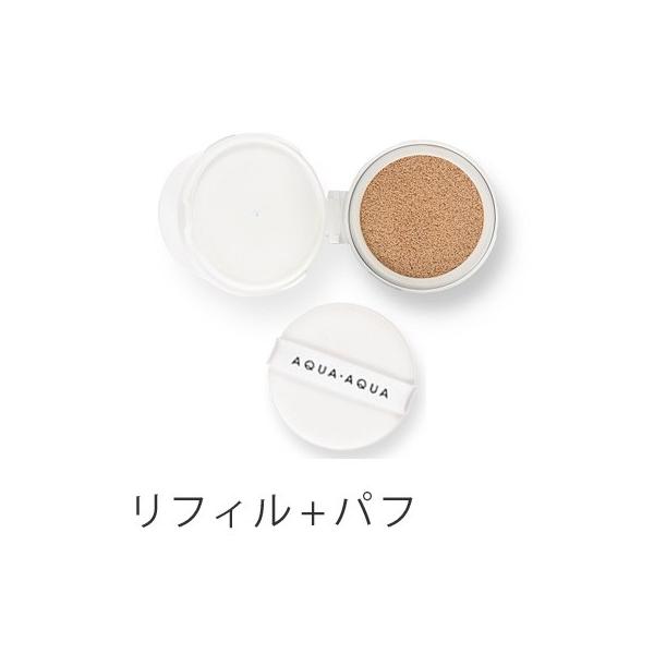 アクアアクア アクア・アクア ファンデーション 無添加 オーガニック クッション コンパクト(リフィル) SPF35 PA+++ 送料無料 ファンデ AQUA AQUA ナチュラル /【Buyee】 ファンデーション 無添加 アクア・アクア オーガニッククッションコンパクト(リフィル) SPF35 PA 購入金額別特典あり オーガニック 送料無料 正規品 クッション ファンデ AQUA AQUA ナチュラル ノンケミカル アクアアクア