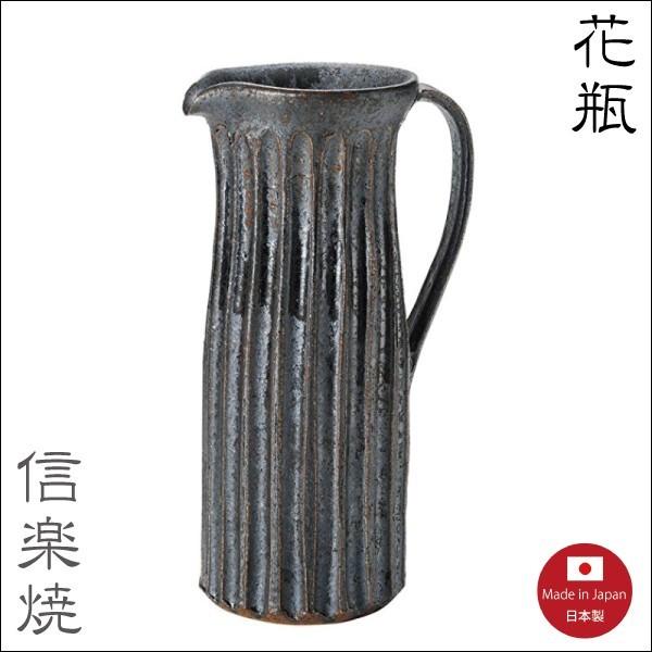 信楽焼　花入　井村侊生　　#3409 花入 信楽焼 | 古道具オノフオノフ