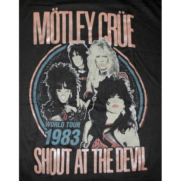 モトリー クルー Lady's タンクトップ ノースリーヴ Tシャツ Motley