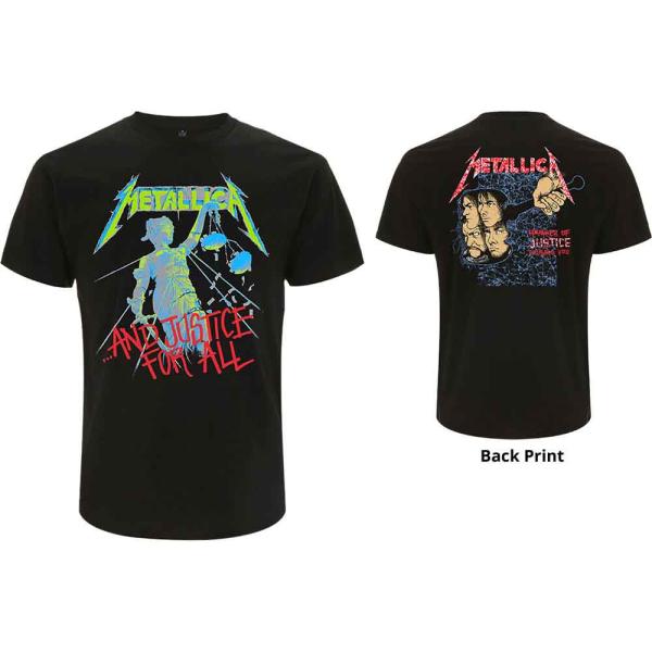 メタリカ　and justice ~女神像シャツ メタリカ and justice ~女神像シャツ バンドTシャツ 通販