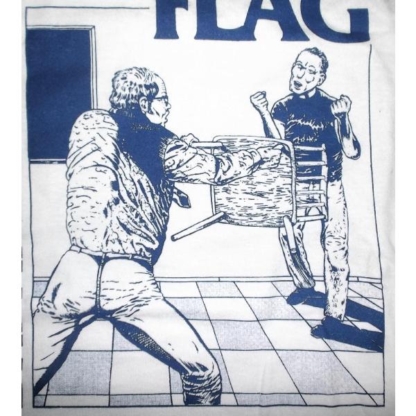 ブラック フラッグ Tシャツ Black Flag Nervous Breakdown 白