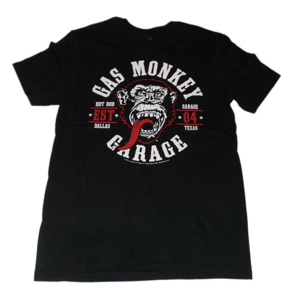 ガス モンキー ガレージ Tシャツ Gas Monkey Garage Round Seal ガス モンキー ガレージ Tシャツ Gas Monkey Garage Round Seal