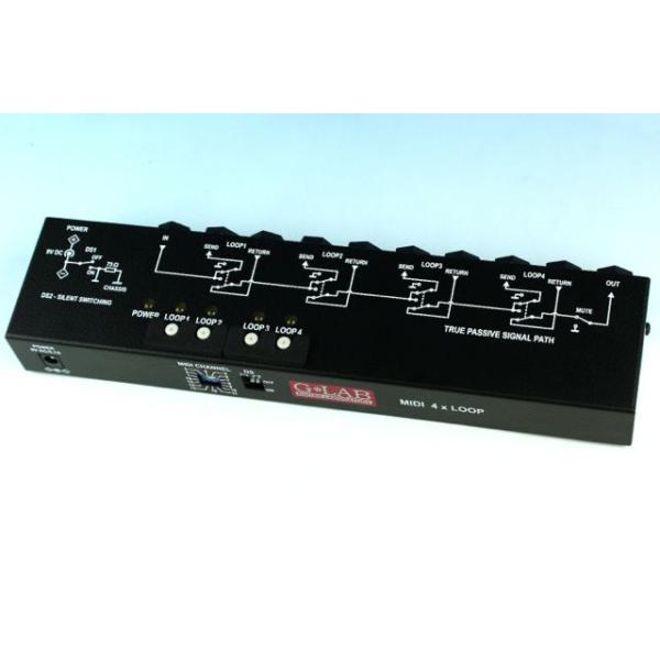 正規輸入品・新品》 G-LAB (ジーラブ) MIDI 4 X LOOP M4L 4ループ