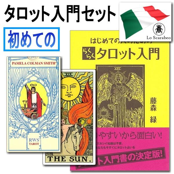初めてのタロットカード入門セット 初心者も安心の日本語入門書