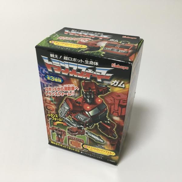 トランスフォーマーガム 第四弾 サイバトロンインフェルノ（ヘンケイ版