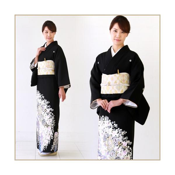 留袖 レンタル 桂由美 正絹黒留袖19点フルコーディネートレンタル 