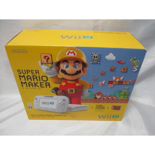 Wii U 本体 32GB スーパーマリオメーカー セット ニンテンドー 箱付き 
