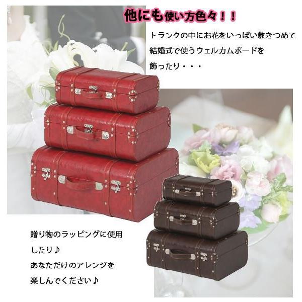 アンティーク調 トランクケース 過多