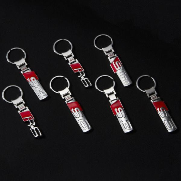 AUDI アウディ S S LINE S3 S4 S5 S6 RS RS4 キーリング
