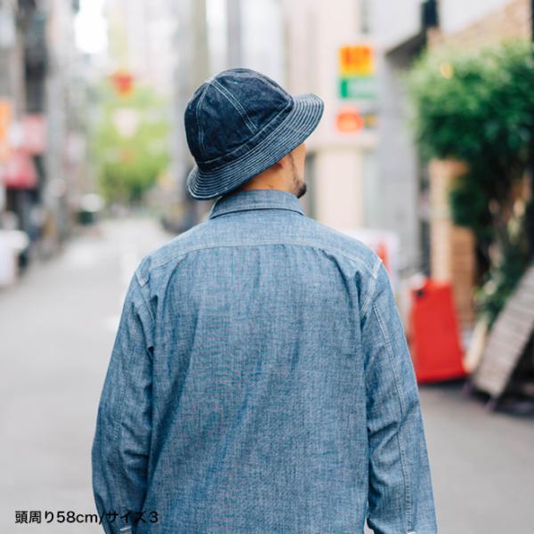 HIGHER ハイヤー SELVEDGE DENIM ONE WASH ハット デニム デニムハット