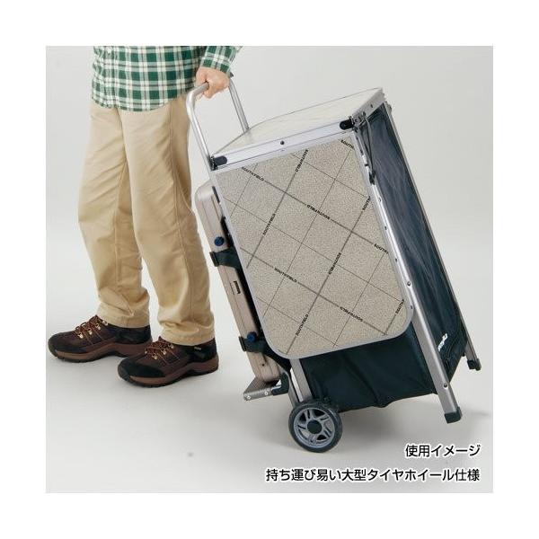 サウスフィールド キャンプ キッチンテーブル キャリータイプ ストーン