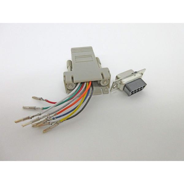 USB to RJ45 RS-232C コンソール シリアルケーブル RJ45 to D-SUB9