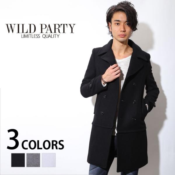 WILD PARTY【ワイルドパーティー】2WAYダブルコート チェスターコート 