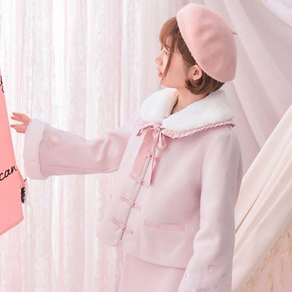 ラファエルさま専用♥トッカ　かわいいショートコート♥4 カタログ掲載品 華ロリショートコート ゆめかわいい 華ロリ ロリィタ 桜 /【Buyee】