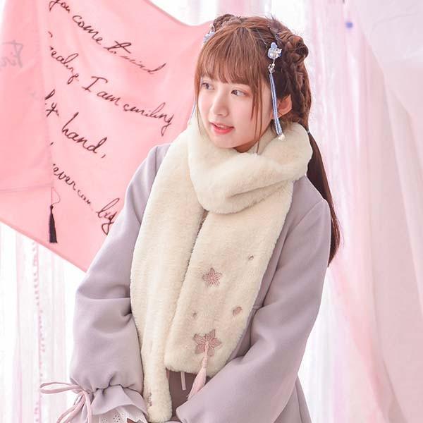 桜華ロリマフラー ゆめかわいい 華ロリ 中華 チャイナ /【Buyee】