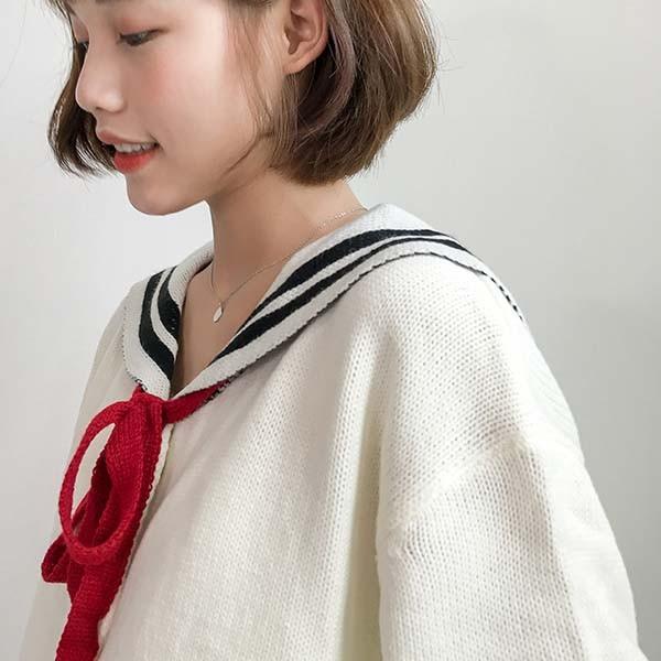 セーラー服 カーディガン ニット セーター 長袖 ゆめかわいい