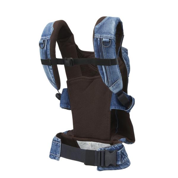 CUSE BERRY キューズベリー BABY CARRIER ベビーキャリア インナーメッシュおんぶ抱っこひも デニム /【Buyee】